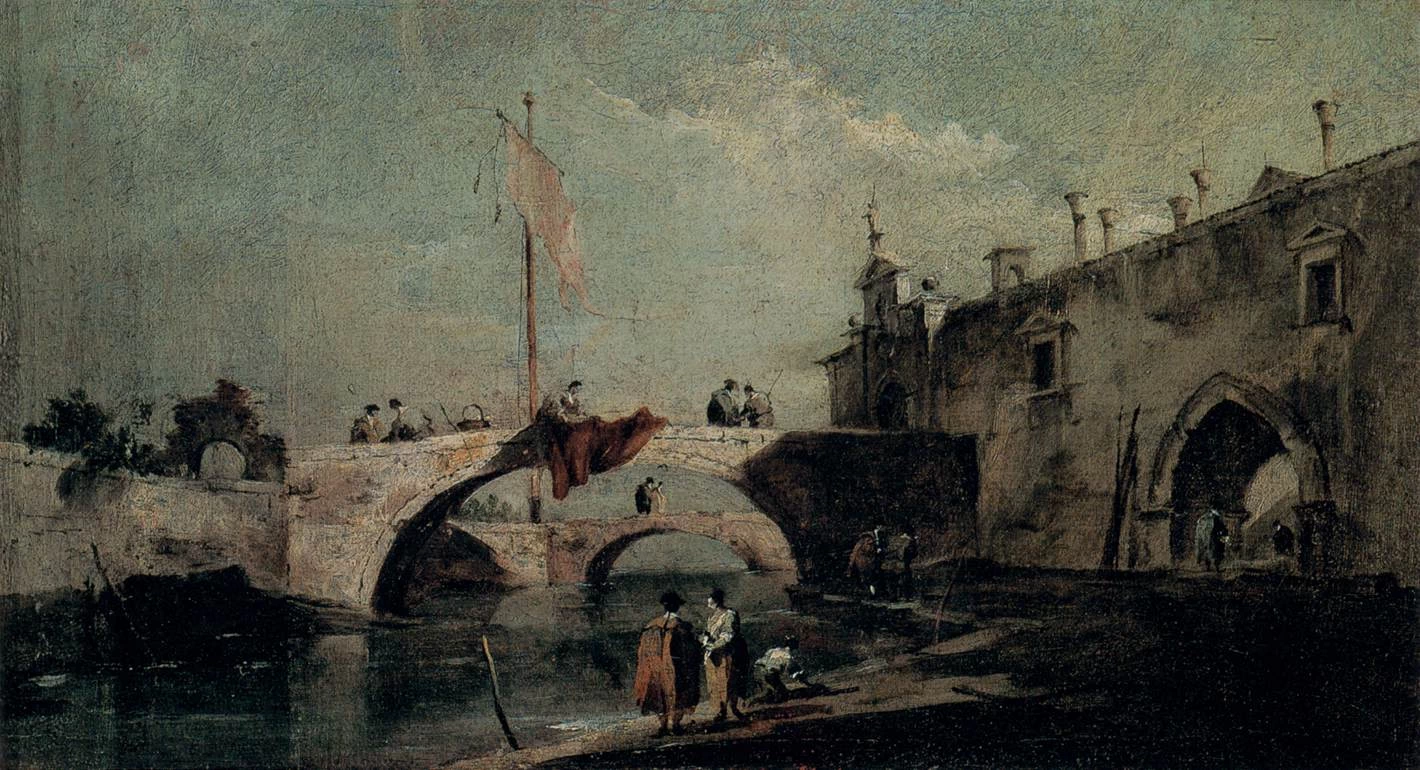 Città con un ponte - Galleria degli Uffizi, Firenze